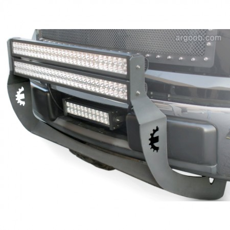 Load image into Gallery viewer, Bull Bar w/Light&amp;Wiring Black F-250/350/450/550 SD 17-21 - RACKTRENDZ
