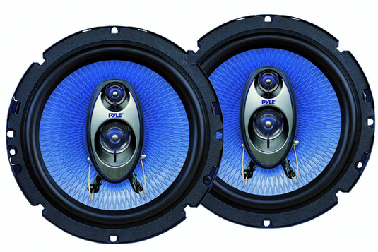 Pyle PL63BL Set of 2 Speakers 6.5" 3-way 180W RMS 360W Max. - RACKTRENDZ