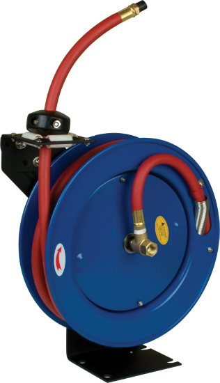 Performance Tools PTM608 - Auto Rewind Hose Reel with 25' Hose