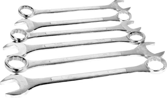 Load image into Gallery viewer, Performance Tools PTS-6 - Super Jumbo Combination Wrench Set 6 Pieces

