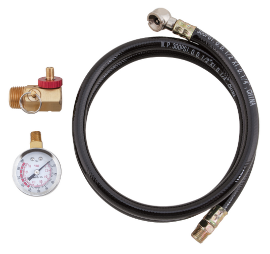 Performance Tools W10058 - Kit de réparation de réservoir d'air 200 PSI (3 pièces, 1/8" 1/2" 1/4" NPT)