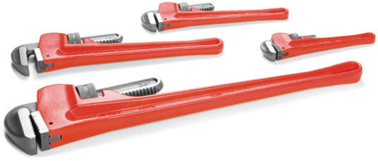 Performance Tool W1136 - 4 Piece Pipe Wrench Set