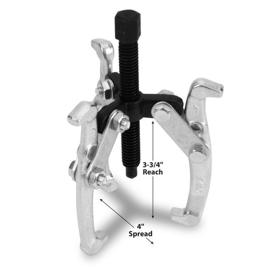 Performance Tools W136P - Extracteur d'engrenage 4" à 3 mâchoires