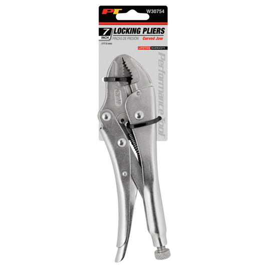 Performance Tools PTW30754 - Pince à poignée à mâchoire incurvée