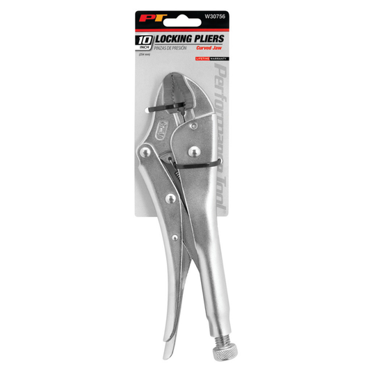 Performance Tools PTW30756 - Curved Jaw Lock Grip Pliers