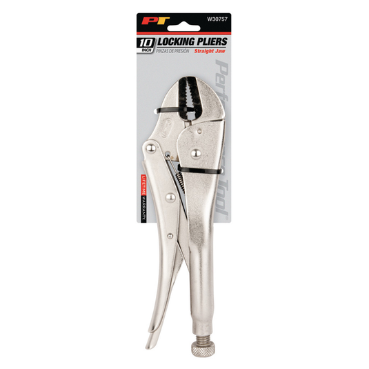 Performance Tools PTW30757 - Pince à poignée à verrouillage à mâchoire droite