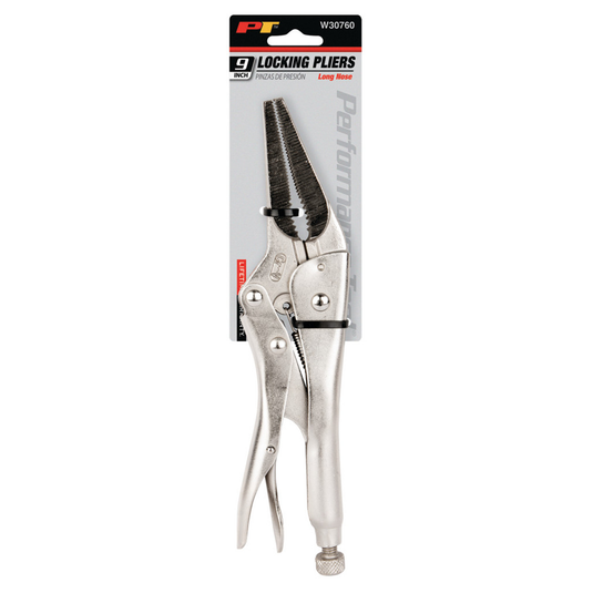 Performance Tools PTW30760 - Long Nose Lock Grip Pliers