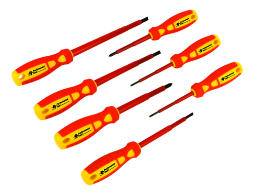 Performance Tools PTW30897 - 7-Piece Electrical Screwdriver Set - RACKTRENDZ