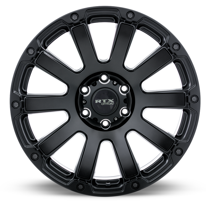 Load image into Gallery viewer, RTX® (Offroad) • 082628 • Panzer • Satin Black Machined Dark Grey • 20x9 6x135 ET0 CB87.1
