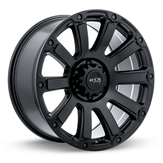 RTX® (Offroad) • 082942 • Panzer • Satin Black Machined Dark Grey • 17x9 5x127 ET0 CB71.5