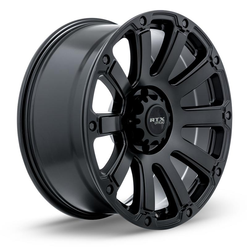 Load image into Gallery viewer, RTX® (Offroad) • 082628 • Panzer • Satin Black Machined Dark Grey • 20x9 6x135 ET0 CB87.1
