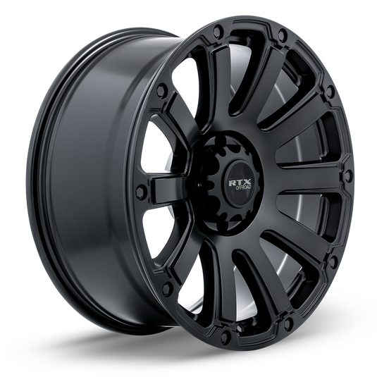 RTX® (Offroad) • 082628 • Panzer • Satin Black Machined Dark Grey • 20x9 6x135 ET0 CB87.1