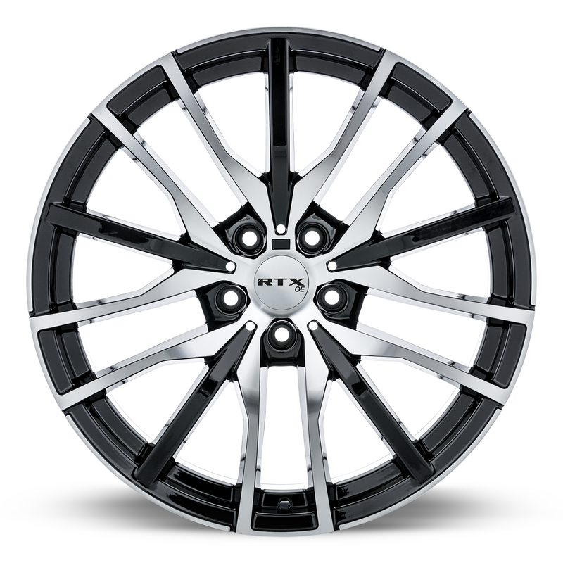 Load image into Gallery viewer, RTX® (OE) • 507408 • Passau • Gloss Black Machined Face • 20x9 5x112 ET30 CB66.6
