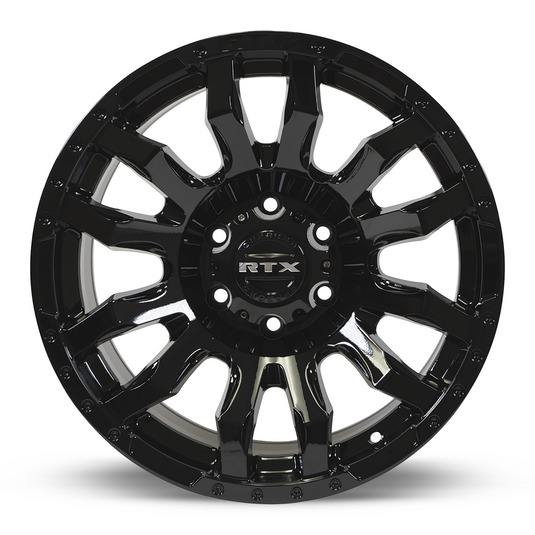 RTX® (Offroad) • 082964 • Patton • Gloss Black • 18x9 6x139.7 ET10 CB106.1