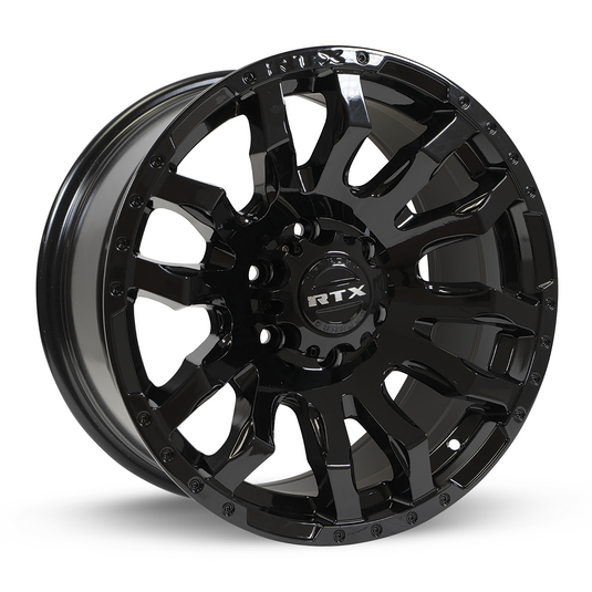 RTX® (Offroad) • 082964 • Patton • Gloss Black • 18x9 6x139.7 ET10 CB106.1