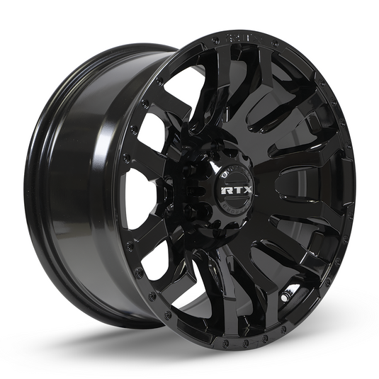 RTX® (Tout-terrain) • 082964 • Patton • Noir brillant • 18x9 6x139.7 ET10 CB106.1