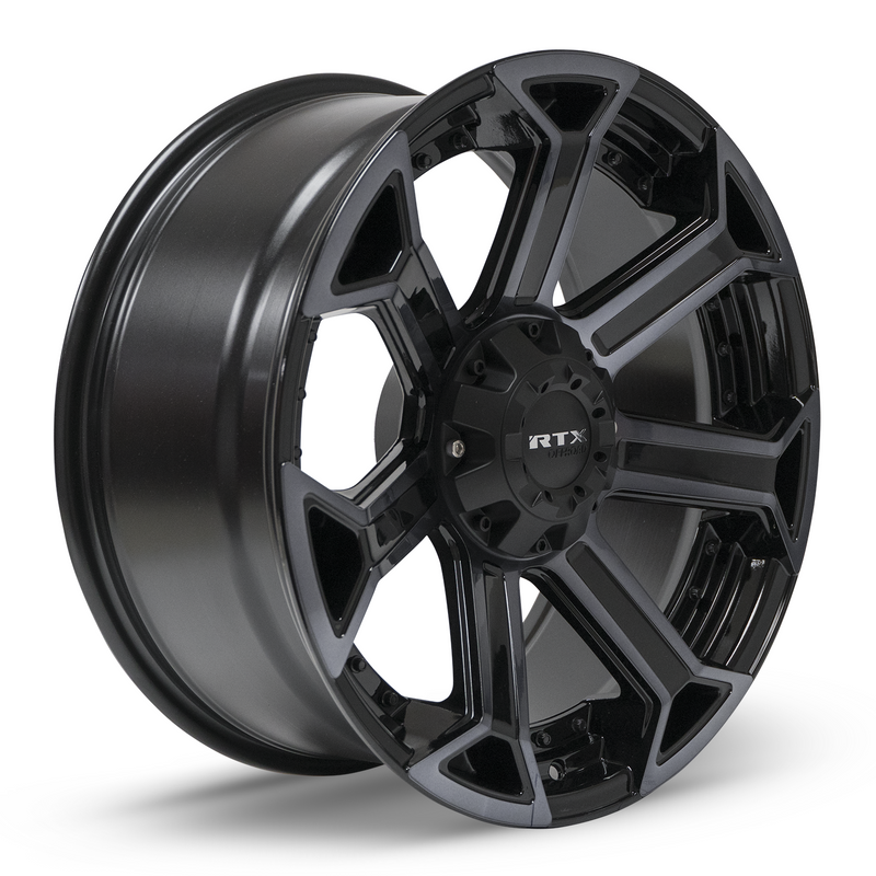 Chargez l&#39;image dans la visionneuse de la galerie, RTX® (Offroad) • 082833 • Peak • Black Machined Grey • 20x10 6x135/139.7 ET-18 CB87.1
