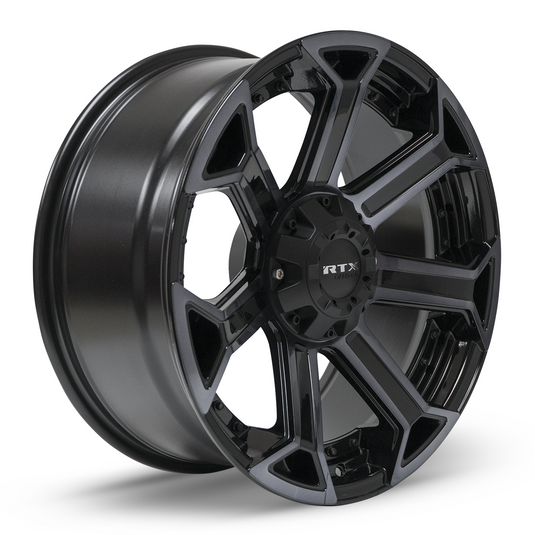 RTX® (Offroad) • 082833 • Peak • Black Machined Grey • 20x10 6x135/139.7 ET-18 CB87.1