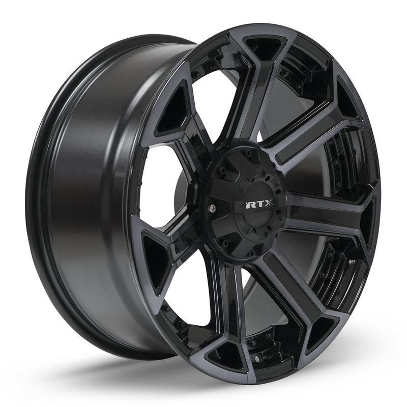 Load image into Gallery viewer, RTX® (Offroad) • 082832 • Peak • Black Machined Grey • 20x9 6x135/139.7 ET0 CB87.1
