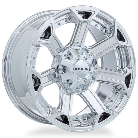 RTX® (Tout-terrain) • 083001 • Visière • Chrome / PVD • 20x10 6x139.7 ET-18 CB106.1