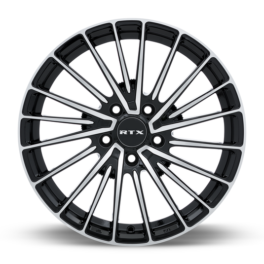 RTX® (RTX) • 083051 • Polar • Gloss Black Machined • 17x7.5 5x114.3 ET40 CB73.1