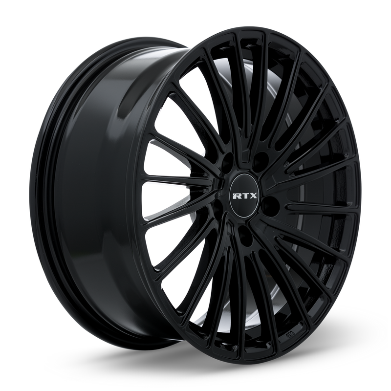 Load image into Gallery viewer, RTX® (RTX) • 083049 • Polar • Gloss Black • 17x7.5 5x114.3 ET40 CB73.1
