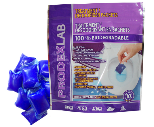 Prodexlab Q8900 - Treatment/ Deodorizer packs (10/bag) - RACKTRENDZ