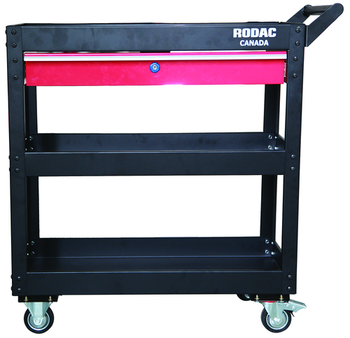 Rodac RD09001 - Metal tool Trolley with Drawer - RACKTRENDZ