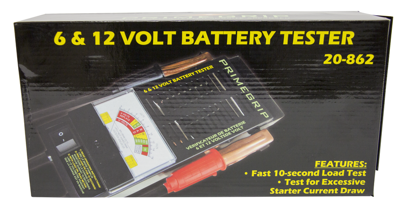 Load image into Gallery viewer, BATTERY TESTER 6/12VOLT 100AMP - RACKTRENDZ
