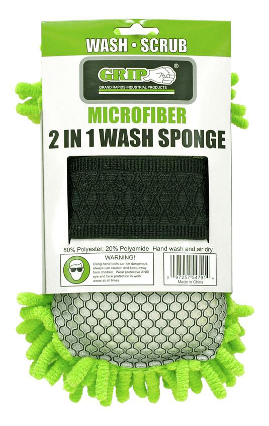 Grip RD54791 - Microfiber Wash Sponge - RACKTRENDZ