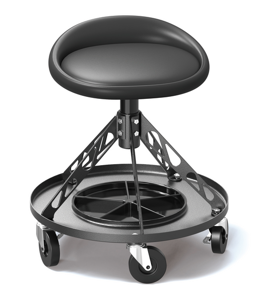 ROLLING SHOP STOOL