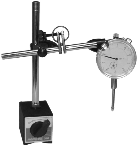 Rodac RDBMDI0-1 - Dial Indicator With Magnetic Base