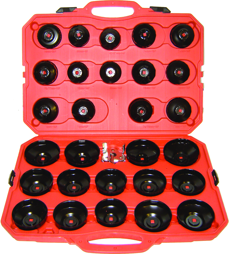 ROdac RDCOW30 - 30PC OIL CAP WRENCH SET