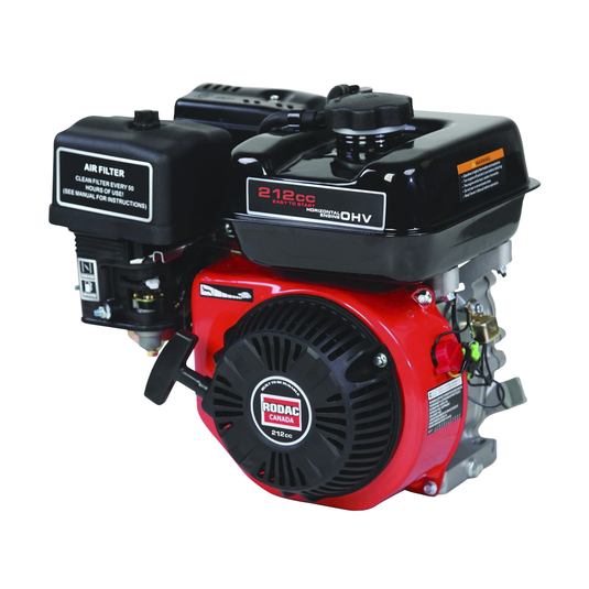 Rodac RDDH212 - Gasoline Engine 212CC 6.5 HP