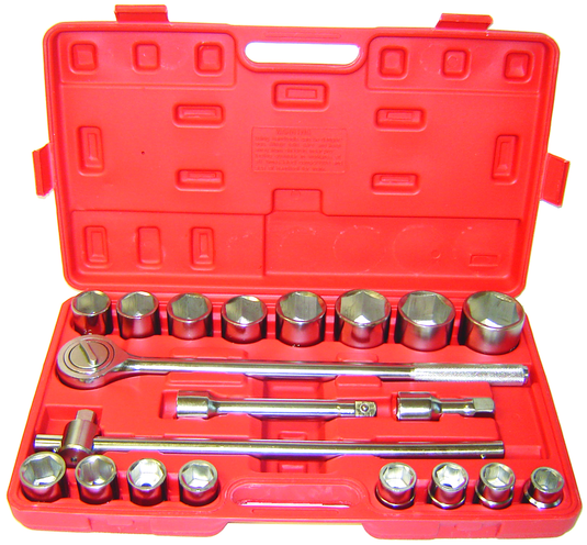 Rodac RDDR821M - Hand Socket Set  - 21 Pieces