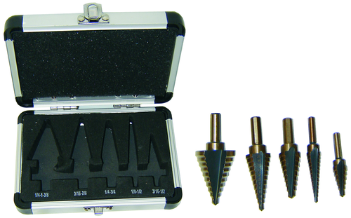 Rodac RDHSS5 - Step Drill Set - 5 Pieces