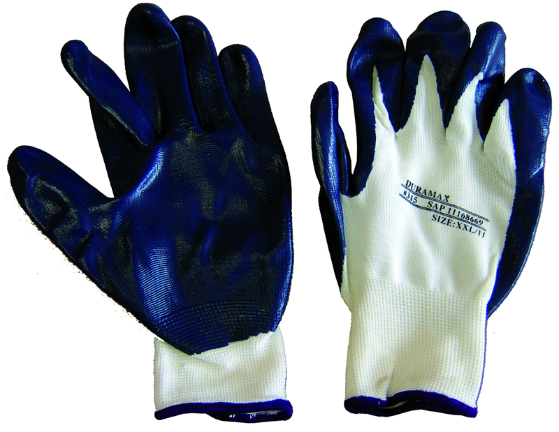 Load image into Gallery viewer, Rodac RDPG31510 - Nitrile Dipped Nylon Gloves Large
