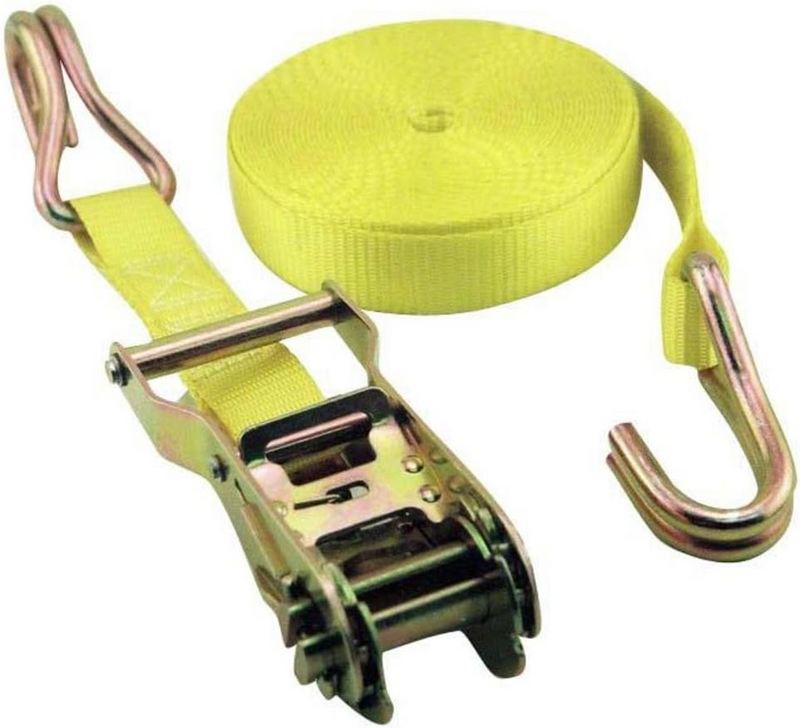 Load image into Gallery viewer, Rodac RDSA3000 - Ratchet Yellow Tie Down, 1.5&quot; x 15&#39;, 3K capacity
