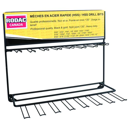 Rodac RDSNO-DIS - Display Rack For Drill Bits