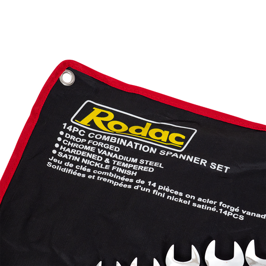 Rodac RDWC14S - Combination Wrench Set - 14 Pieces