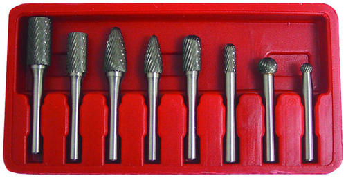 Rodac RDXL35133 - Carbide Burs Set - 8 Pieces