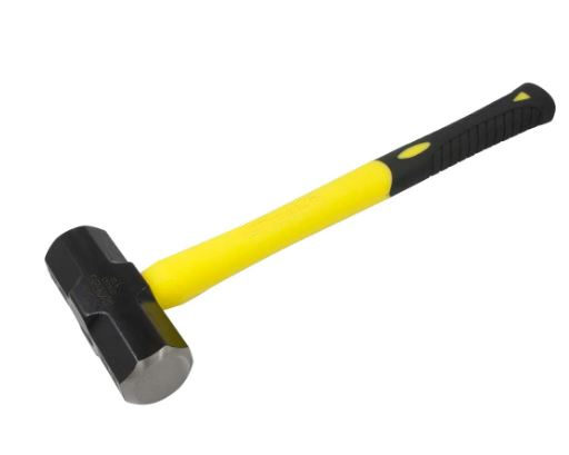 Rodac RDMM693LF - 3lb Sledge Hammer with 13" Fiberglass Handle