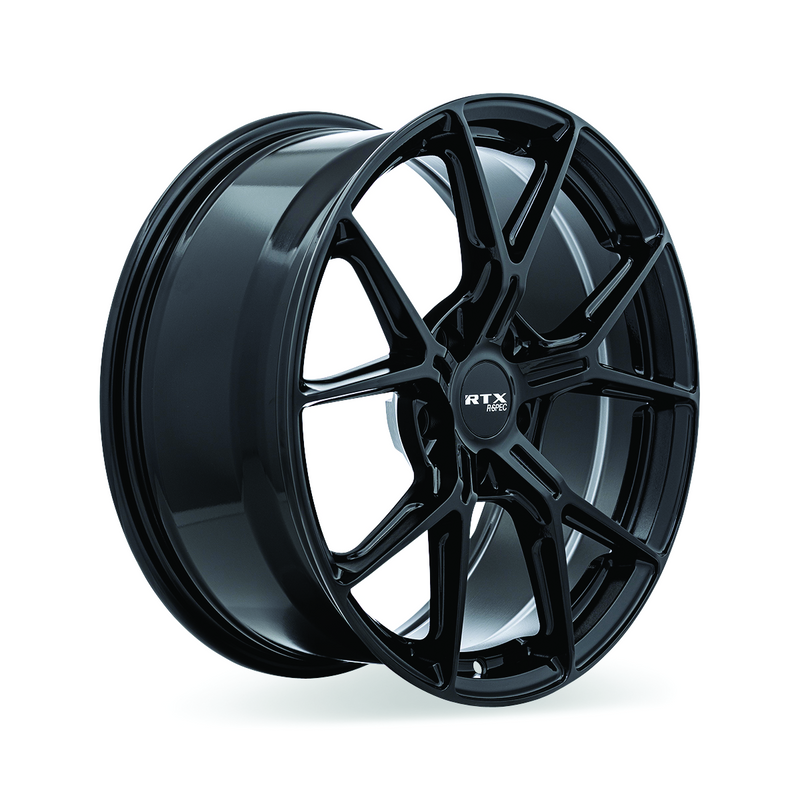 Load image into Gallery viewer, RTX® (R-Spec) • 083241 • RS01 • Gloss Black • 17x7.5 5x100 ET38 CB67.1
