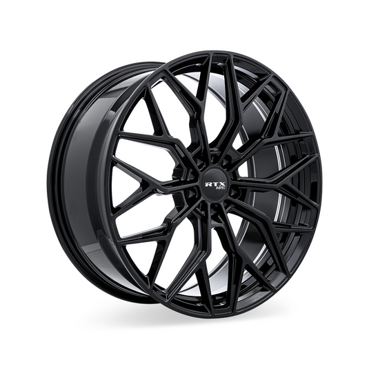 RTX® (R-Spec) • 083181 • RS02 • Noir brillant • 18x8 5x114,3 ET38 CB73,1