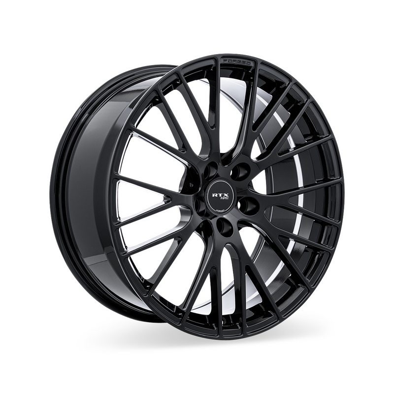 Chargez l&#39;image dans la visionneuse de la galerie, RTX® (R-Spec) • 083148 • RS04F • Noir brillant • 19x9,5 5x114,3 ET40 CB64,1
