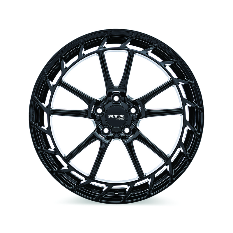 Chargez l&#39;image dans la visionneuse de la galerie, RTX® (R-Spec) • 083075 • RS05 • Noir brillant • 19x8 5x114.3 ET40 CB67.1
