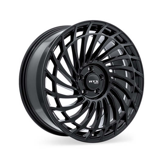 RTX® (R-Spec) • 083070 • RS06 • Noir brillant • 20x8,5 5x114,3 ET40 CB67.1