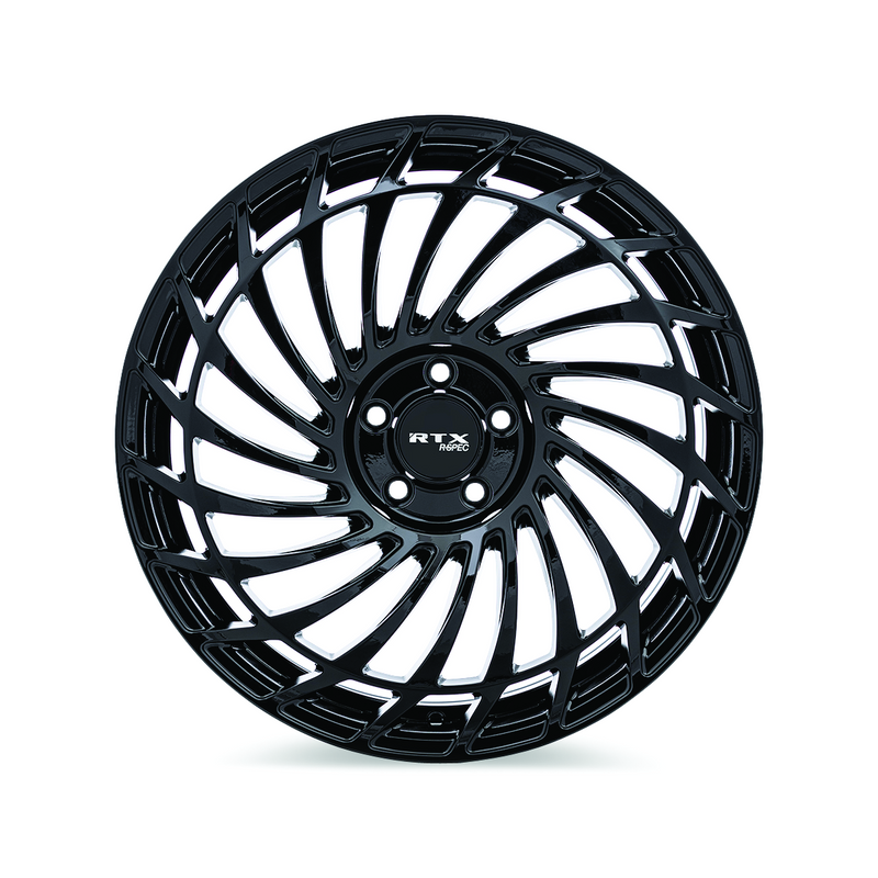 Chargez l&#39;image dans la visionneuse de la galerie, RTX® (R-Spec) • 083068 • RS06 • Noir brillant • 18x8 5x114.3 ET40 CB67.1
