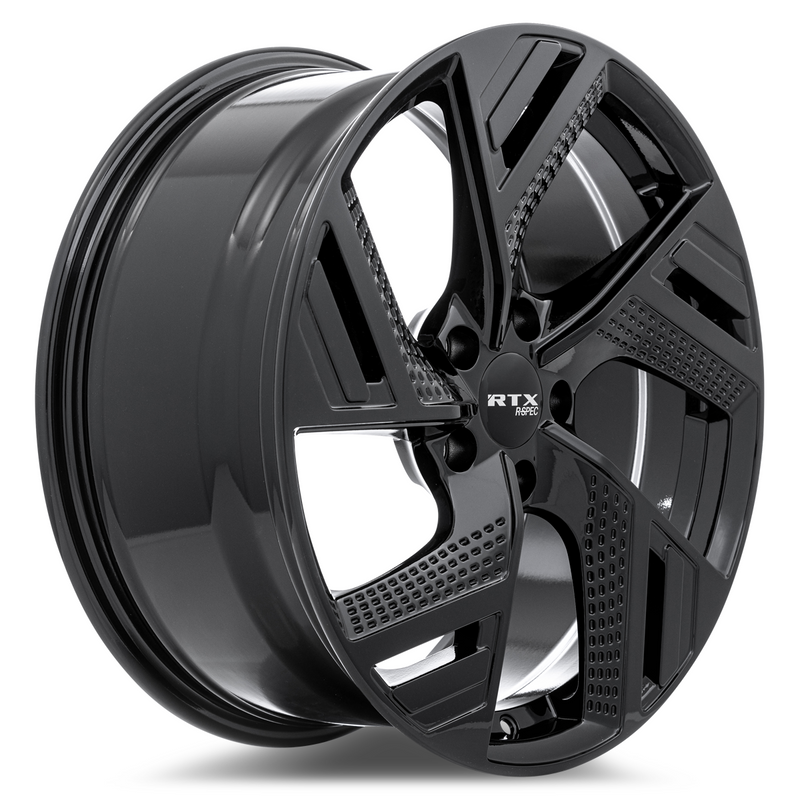 Chargez l&#39;image dans la visionneuse de la galerie, RTX® (R-Spec) • 083226 • RS09 • Noir brillant • 20x8,5 5x114,3 ET40 CB67.1
