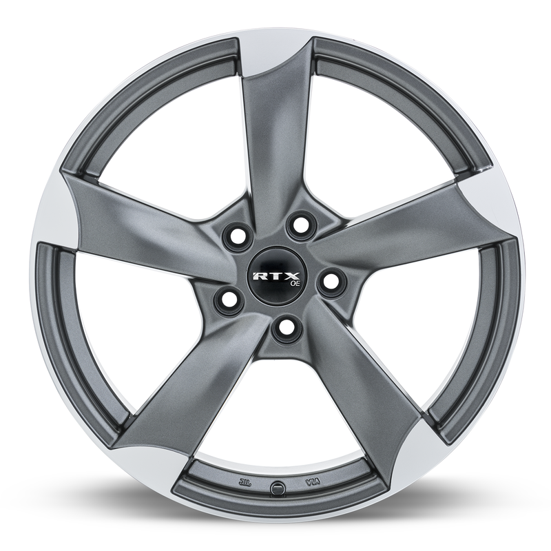 Load image into Gallery viewer, RTX® (OE) • 082479 • RS II • Satin Gunmetal Machined • 17x7.5 5x112 ET45 CB57.1
